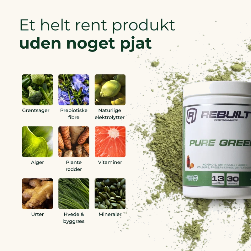 Et helt rent produkt uden pjat